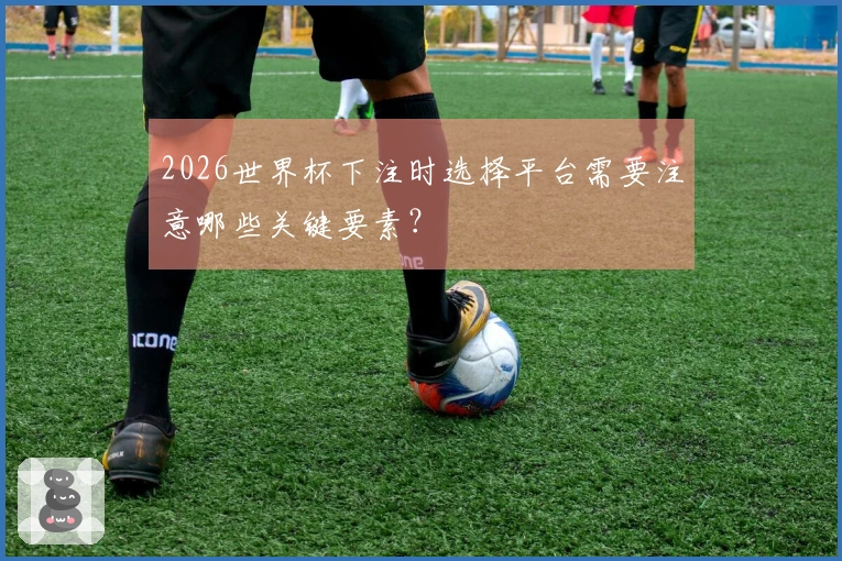 2026世界杯下注时选择平台需要注意哪些关键要素？